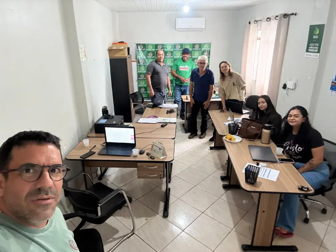 Equipe e estrutura administrativa registradas no diagnóstico da UNICAFES Pará.